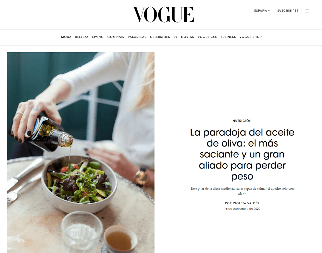 Vogue - Aceite de Oliva